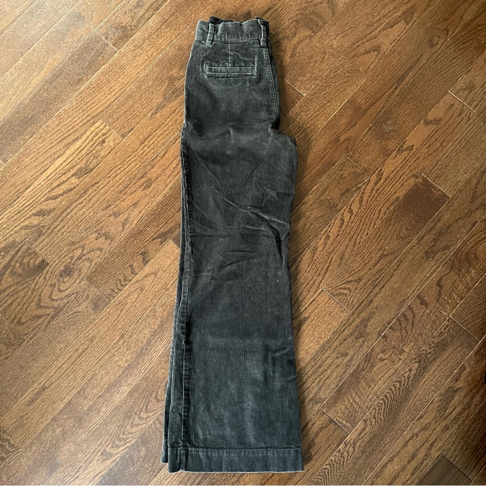 Afends Charcoal Corduroy Trousers